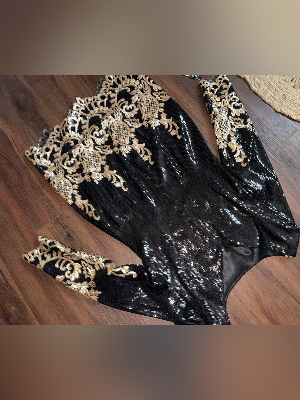 Nwt rare Katherine Kelly collection Calder sequin dress  mini $216 party summer - Picture 12 of 13